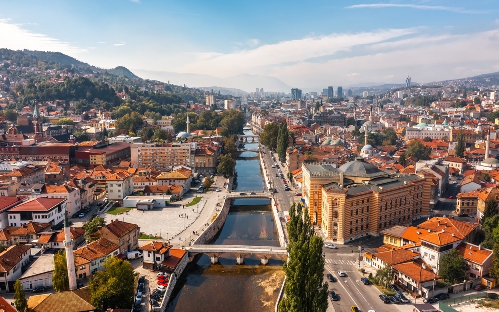 digital nomad in sarajevo