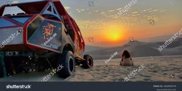 The Tiny Desert Oasis in Peru Where You Can Sandboard at Sunset